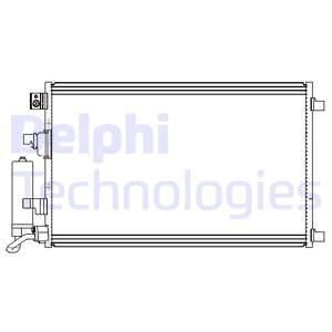 CHLODNICA KLIM.NISSAN QASHQAI 11- Delphi CF20312 (фото 1)