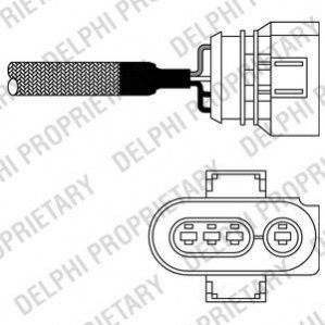 Датчик кисню Delphi ES10967-12B1 (фото 1)