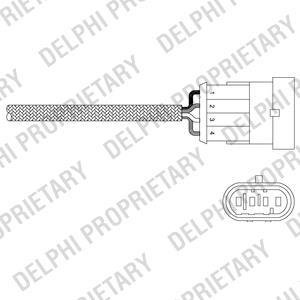 Лямбда-зонд Delphi ES2034412B1 (фото 1)