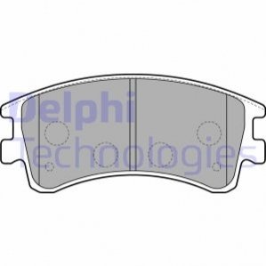 Гальмівні колодки, дискові Delphi LP1799 (фото 1)