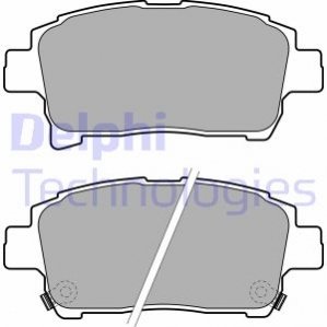 Гальмівні колодки, дискові Delphi LP1896 (фото 1)