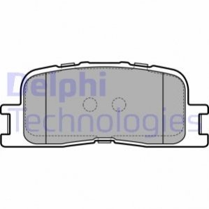 Гальмівні колодки, дискові Delphi LP2703 (фото 1)