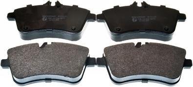 BRAKE PAD FRONT Denckermann B111128 (фото 1)