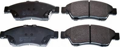 BRAKE PAD FRONT Denckermann B111167 (фото 1)