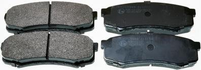 BRAKE PAD REAR Denckermann B111216 (фото 1)