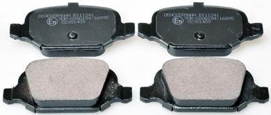 BRAKE PAD REAR Denckermann B111241 (фото 1)