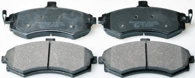 BRAKE PAD FRONT Denckermann B111249 (фото 1)