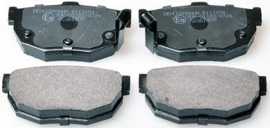 BRAKE PAD REAR Denckermann B111254 (фото 1)