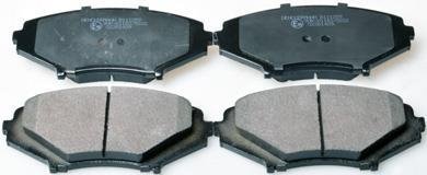 BRAKE PAD FRONT Denckermann B111259 (фото 1)