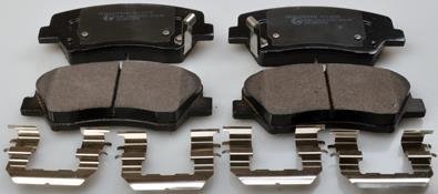 BRAKE PAD FRONT Denckermann B111278 (фото 1)