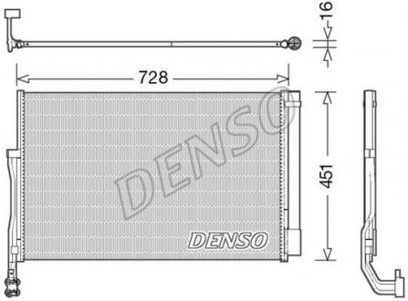 Конденсатор DENSO DCN02007 (фото 1)