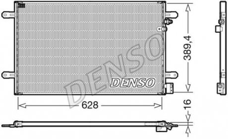 Конденсатор DENSO DCN02037 (фото 1)