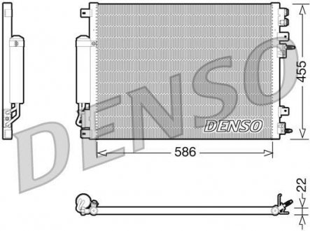 Радиатор кондиціонера DENSO DCN06001 (фото 1)