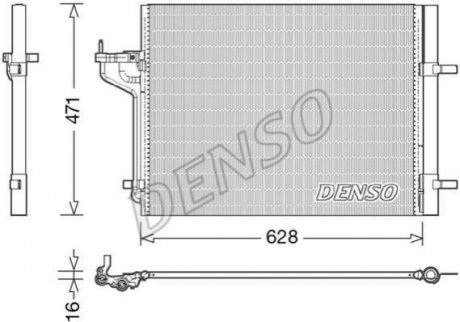 Конденсатор DENSO DCN10029 (фото 1)