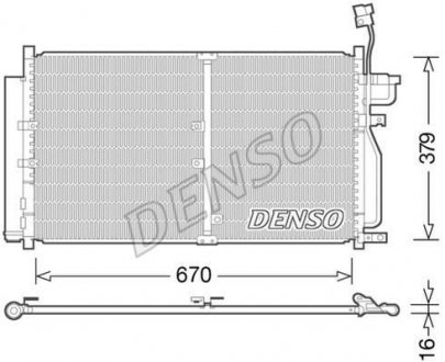 Конденсатор DENSO DCN15003 (фото 1)