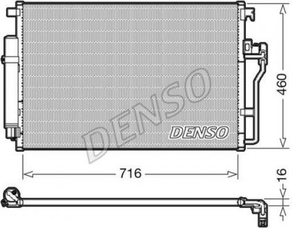 Конденсатор DENSO DCN17008 (фото 1)