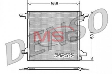 Радиатор кондиціонера DENSO DCN17022 (фото 1)