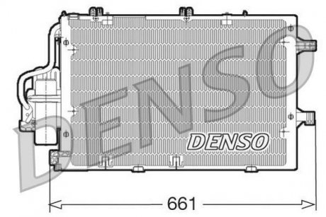 Радіатор кондиціонера DENSO DCN20015 (фото 1)