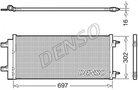 Skraplacz OPEL ASTRA K 15-.. DENSO DCN20044 (фото 1)