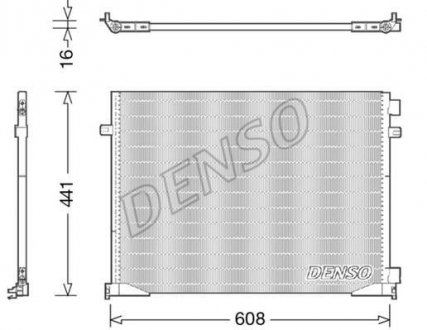 Конденсатор DENSO DCN23035 (фото 1)