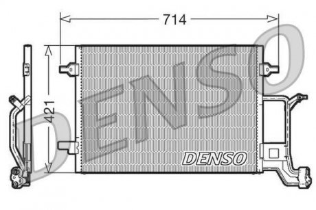 Радиатор кондиціонера DENSO DCN32019 (фото 1)