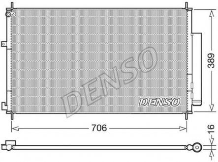 Конденсатор DENSO DCN40024 (фото 1)