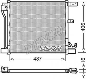 Радіатор кондиціонера DENSO DCN46018 (фото 1)