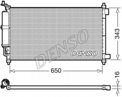 Конденсатор DENSO DCN46020 (фото 1)