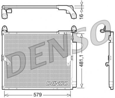 Радиатор кондиціонера DENSO DCN50019 (фото 1)