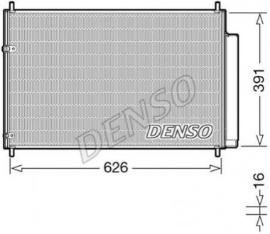 Радіатор кондиціонера DENSO DCN50041 (фото 1)