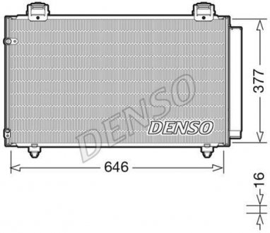 Конденсатор DENSO DCN50043 (фото 1)