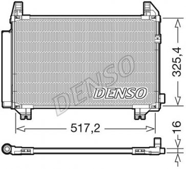 CH£ODNICA KLIMATYZACJI TOYOTA DENSO DCN50107 (фото 1)