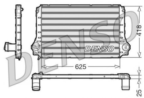 Інтеркулер DENSO DIT50003 (фото 1)