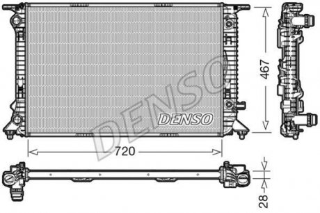 Теплообмінник DENSO DRM02021 (фото 1)