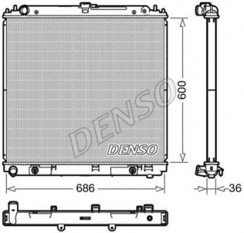 Теплообмінник DENSO DRM46042 (фото 1)