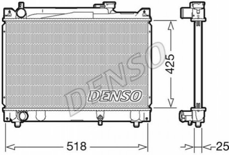 Теплообмінник DENSO DRM47030 (фото 1)