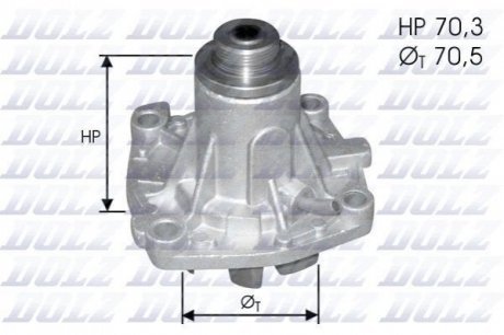 Насос системи охолодження DOLZ A-131ST (фото 1)