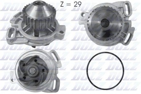 Насос системи охолодження DOLZ A-158 (фото 1)