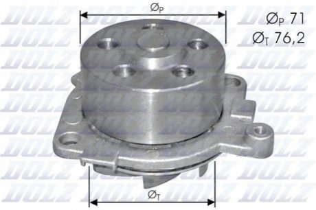 Насос води DOLZ S-210 (фото 1)