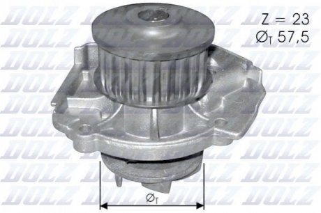 Насос води DOLZ S-219 (фото 1)