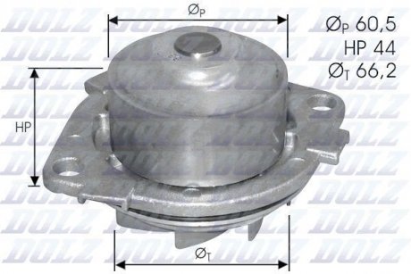 Насос води DOLZ S231 (фото 1)