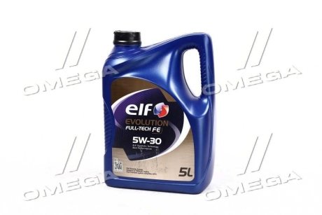 Олива моторна Evolution Fulltech FE 5W30 (5 Liter) ELF 213935 (фото 1)