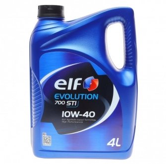 Олива моторна Evolution 700 STI 10W40 (4 Liter) ELF 216670 (фото 1)