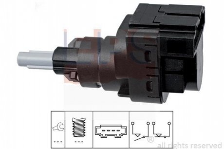 Перемикач сигналу гальма Audi A3 03-/Skoda Fabia/Octavia/VW Caddy III/Golf V EPS 1.810.228 (фото 1)