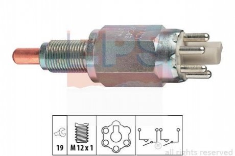 FORD выключатель світла заднього ходу ESCORT,FIESTA,TRANSI EPS 1.860.243 (фото 1)