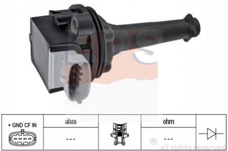 FORD катушка запалювання Focus II,Kuga,Mondeo IV,S-Max,Volvo C30/70,S40/60/80,V50/70 II,III EPS 1.970.478 (фото 1)