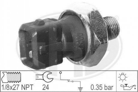 Датчик тиску оливи ERA 330019 (фото 1)