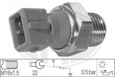 Датчик тиску оливи ERA 330023 (фото 1)
