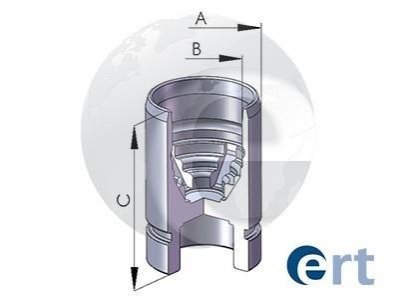 Поршень супорта ERT 150553-C (фото 1)