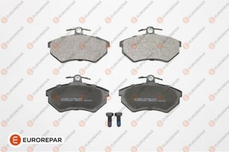 Колодки гальмівні (передні) Seat Cordoba/Ibiza/Toledo 93-02/VW Golf/Passat B2-B4 83-99 EUROREPAR 1617248580 (фото 1)